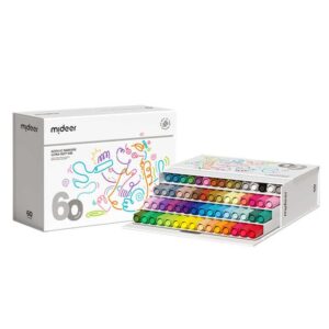 Mideer - Acrylic Markers - Ultra - Soft Nib - 60 Colours - Image 1