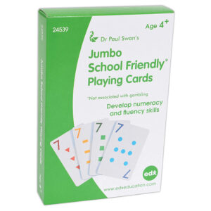 EDX Education - Playing Cards - Jumbo Child Friendly - 56pcs - Image 1