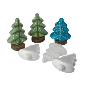 Anthony Peters - Polystyrene Shapes - 75mm Fir Trees - 10pcs - Image 1