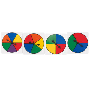 Spinners - Assorted Colours - 4pcs Polybag