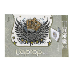 Laptop Sticker CROWNED SKULL