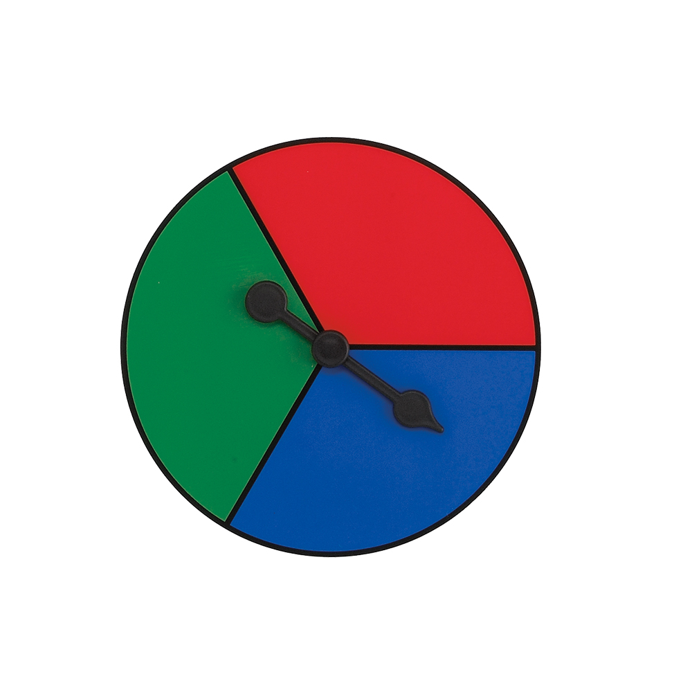 Spinners - 3 Colours - 5pcs Polybag