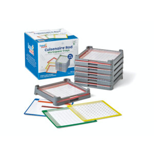 Greenbean - Cuisenaire® Rod Workspace Trays - Set of 6