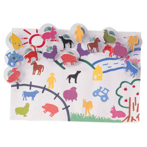 Paint Stamp Farm 14pc