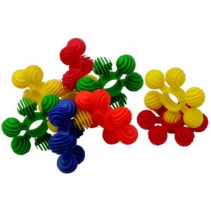 Snowflakes 60pc in Polybag (Medium) - Image 1