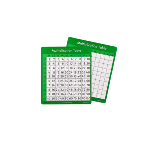 Multiplication Table 10x (30pc) 23cmx25cm Double-S