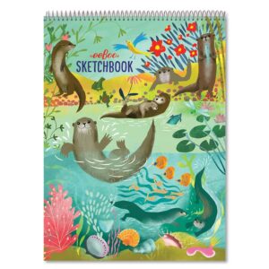 Otters at Play Sketchbook