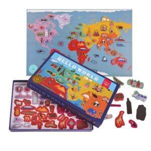 Magnetic Puzzle - Hello World - 148pcs - Image 1