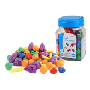 Counters - Fruit - 6 Colours with Tweezers