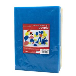 Sponge Painting Set - People - 23pcs
