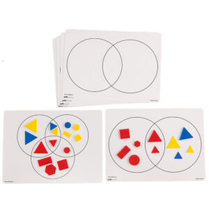 Dry Erase Boards - Venn Diagram - Set of 30 - Image 1