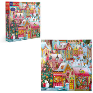 Holiday Village 1000 Piece Square Puzzle - Image 1