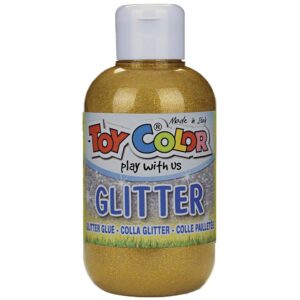 Magic Glitter Glue - Gold - 250ml - Image 1