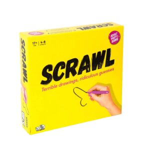 Scrawl 17+ - Party Game - 4-8 Players