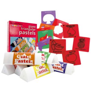 Pastels Rubs and Stencil Set