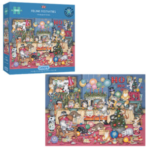 Feline Festivities - Jigsaw Puzzle - 1000pcs