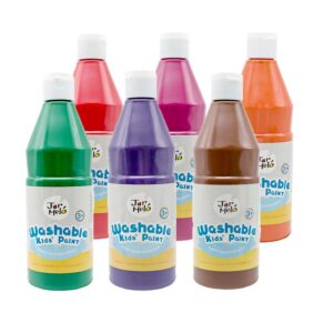 Jar Meló - Paint for Kids - Washable - Bulk Pack - 500ml 12c - Image 2
