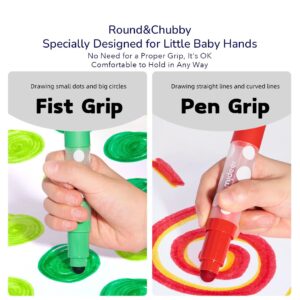 Mideer - Round-tip Washable Marker - 24 Colours - Image 3