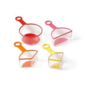 Hand2Mind - Rainbow Fraction® Measuring Cups - Set of 4 - Image 1