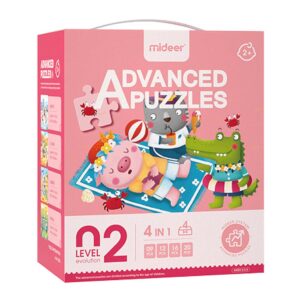 Mideer - Level Up Puzzles - 4-in-1 - Level 2 Seasons - Image 1