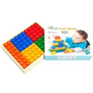 Greenbean - Jumbo Soft Blocks - Basic - 60pcs - Box - Image 4