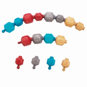 EDX Education - Linking Rocks - 4 Colours & 2 Sizes - Activity Guide - 16pcs - Image 4