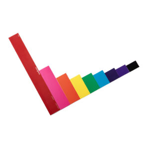 Hand2Mind - Rainbow Fraction® Tiles Demonstration Clings: 51 Pieces - Image 2