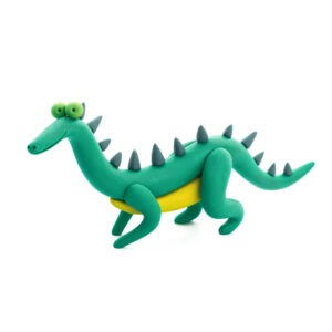 Hey Clay - Modelling Air-Dry Clay with Fun Interactive App - Lagosuchus, Allosaurus, Dimetrodon, Series Mega Dinos, 6 cans - Image 3