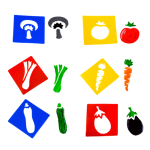 Anthony Peters - Vegetable Stencils - 6pcs - Image 4