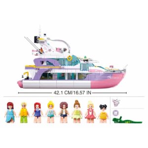 Sluban - Girls Dream - Yacht - 1108pcs - Image 4