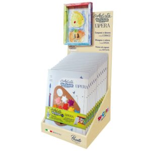 Toy Color - L'Artista - Opera - Picture Frame & WaterColours - 24pcs Display Pack - Image 1