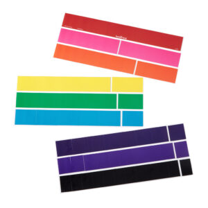 Hand2Mind - Rainbow Fraction® Tiles Demonstration Clings: 51 Pieces - Image 4