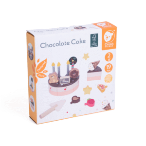 Classic World - Pretend & Play - Chocolate Birthday Cake - 19pcs - Image 4