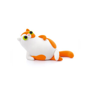 Hey Clay - Modelling Air-Dry Clay with Fun Interactive App - Persian cat, series Fluffy Pets, 3 cans - Image 3