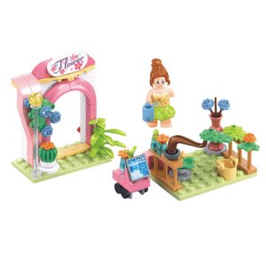 Sluban Building Set: Metropolis - Flower Shop - 109 Pieces - Image 1