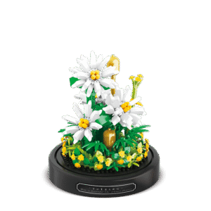 Cogo - Building Block Set - Daisy Flower Dome - 490 Pieces - Image 3