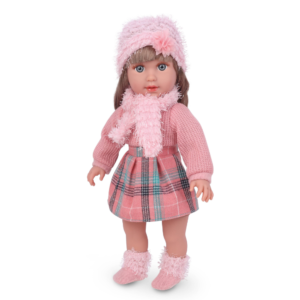 Fashion Doll - Leila - Dress, Beanie & Shoes - 40cm - Image 5