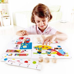 Hape - Home Education - Find and Count Colours - 53pcs - Image 4