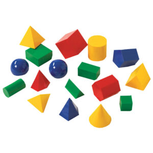 EDX Education - Geometric Solids - 10cm Plastic - 17pcs - Image 2