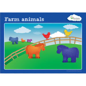 EDX Education - Activity Cards - Farm Animals Counters - Image 3