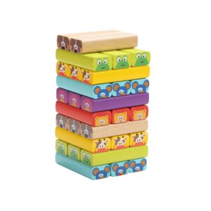 TopBright - Animal Jenga - Stacking Game with Activity Cards - Image 4