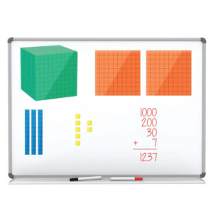 Hand2Mind - Base Ten Blocks Demonstration Clings: 112 Pieces - Image 1