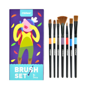 Mideer - Art Paint Brush Set - 7 Pieces - Image 4