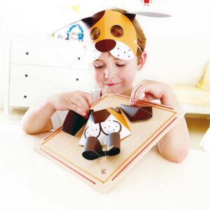 Hape - Arts & Crafts Mask Creations - Puppy Face - Image 5