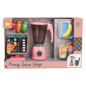Pretend & Play Blender Set with Sound, Spinning Action & Ordering Station - Pink - Image 5