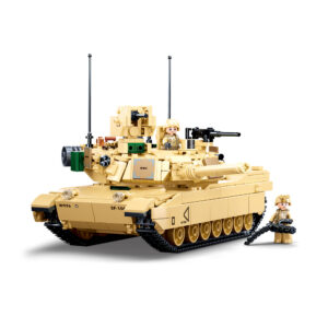 Sluban - Model Bricks - M1A2 Sep V2 Abrams Main Battle Tank - 781pcs - Image 2