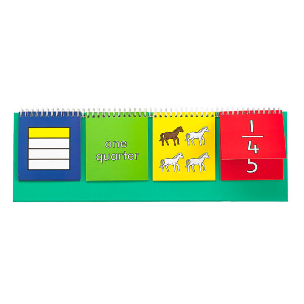 EDX Education - Flip Chart - Fraction Student - 10pcs - BrainPlay