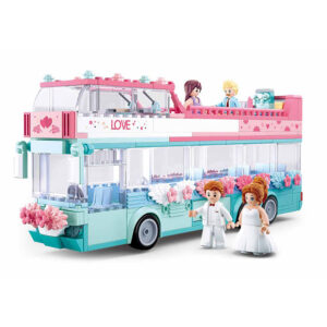 Sluban - Girls Dream - Wedding Double Decker - 379pcs - Image 3