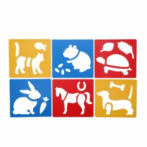 Anthony Peters - Pet - Themed Stencils: 6 Pieces - Image 1