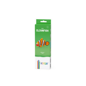 Hey Clay - Modelling Air-Dry Clay with Fun Interactive App - Clownfish, series Ocean, 3 cans - Image 5